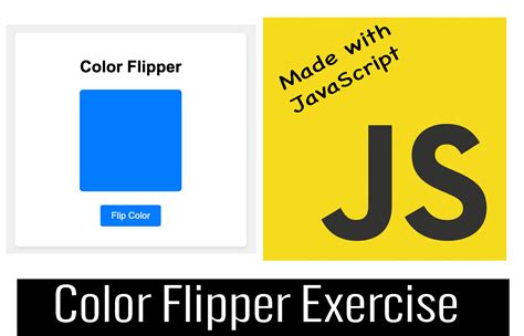 JavaScript Code Color Flipper Example – Coding Help Tips Resources ...