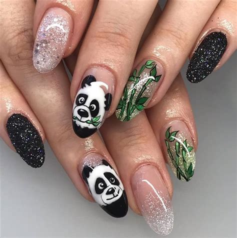 Panda Nail Designs: 30 Cutest Ideas for 2021 – NailDesignCode