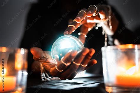 Fortune Teller Predicting Future Stock Photo | Adobe Stock