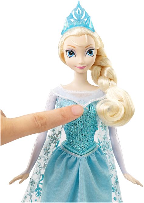 Amazon.com: Disney Mattel Frozen Singing Elsa Doll: Toys & Games