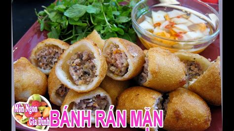 Cách làm BÁNH RÁN MẶN nhân thịt tuyệt ngon mà đơn giản | Món Ngon Gia ...