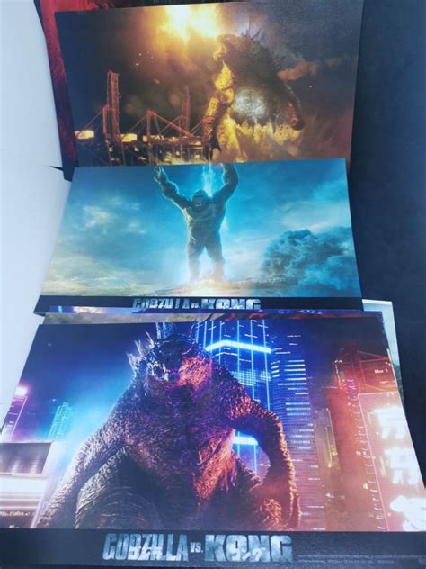 Godzilla vs. Kong [4K Ultra HD+Blu-ray+DVD] Movie Monster Series Limited Edition Special Set ...