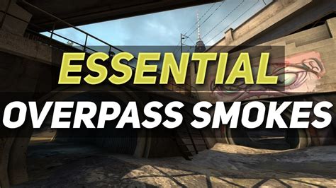 CS:GO - Essential Overpass Smokes 2021 - YouTube