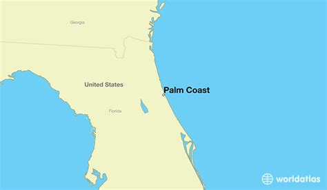 Where is Palm Coast, FL? / Palm Coast, Florida Map - WorldAtlas.com