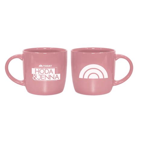 TODAY with Hoda & Jenna Official On-Air Chrome Blush Mug