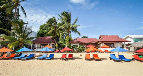 Hotel Maenam Beach, Hacienda Beach Resort, bungalows op het strand - ThailandMagazine.com