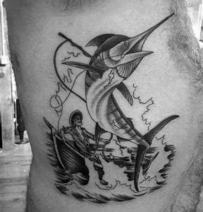 60+ Blue Marlin Tattoo Ideas & Meanings