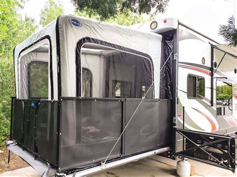 PatioEx Toy Hauler Tent | MORryde | Toy hauler, Toy hauler camper ...