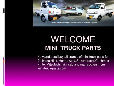 Mini Truck Parts