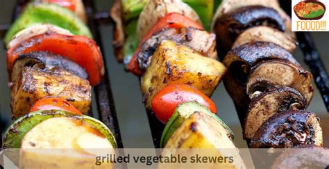 grilled vegetable skewers