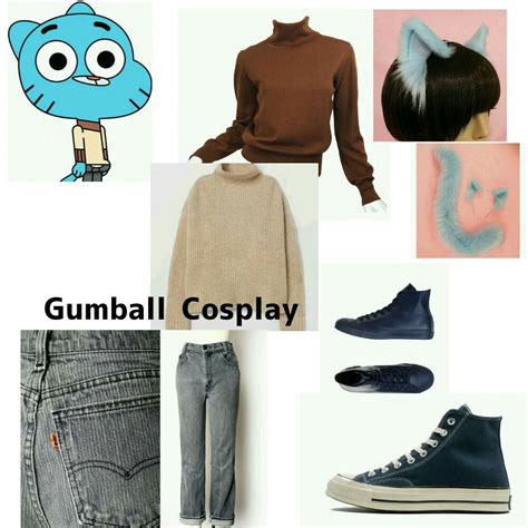 Gumball watterson cosplay costume /tawog/ | Cosplay outfits, Easy ...