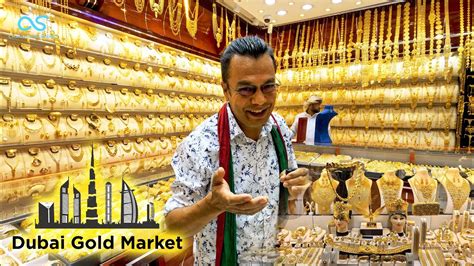 Exploring The Dubai Gold Souk (Market) For My Female Subscribers - YouTube