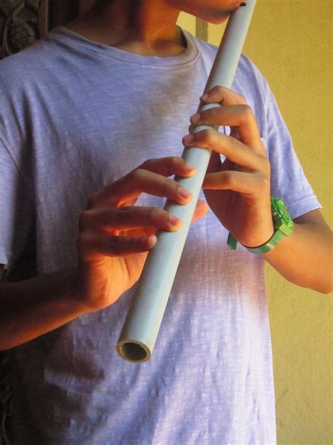 How to Make a Flute From an Old PVC Pipe and an Old Flip Flop : 8 Steps - Instructables