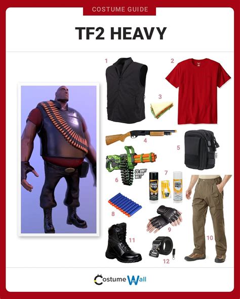 Dress Like TF2 Heavy Costume | Halloween and Cosplay Guides