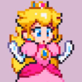 Princess Peach sprite by Dreaminerryday on Newgrounds