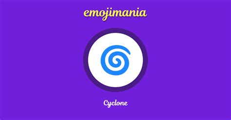 🌀 Cyclone emoji Copy & Paste - Emojimania