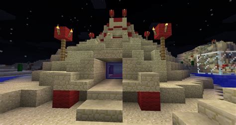 Sand Temple Minecraft Map