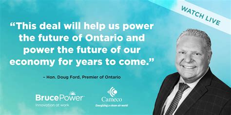 Bruce Power NGS on Twitter: "Thank you to Premier @fordnation for your support of the role Bruce ...