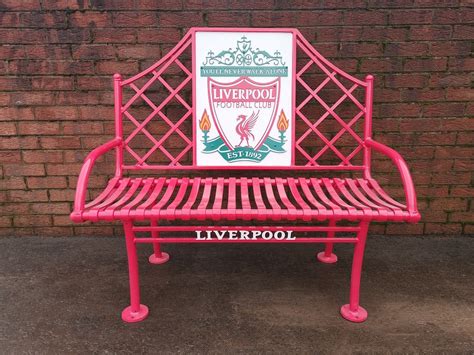 Liverpool Football Club Bench Seat · David Ogilvie Engineering · Street, Park & Memorial Furniture