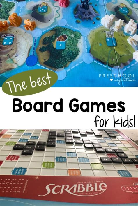 20+ Best Board Games for Kids - Preschool Inspirations