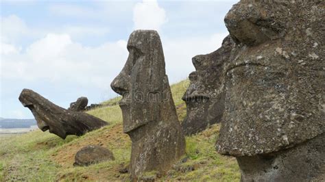 Easter Island Moai stock image. Image of island, moai - 20910099