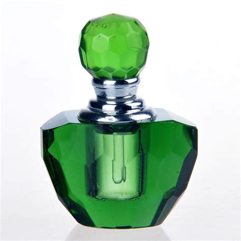 2ml Mini GreenPerfume Bottle Refillable Perfume Glass Bottle Refillable Empty Perfume Bottle ...