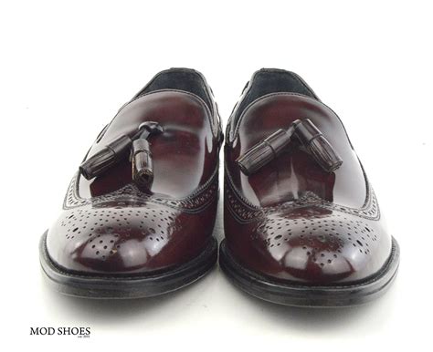 Brogue Tassel Loafers – The Beckleys – Mod Shoes