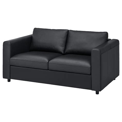 VIMLE 2-seat sofa, Grann/Bomstad black - IKEA