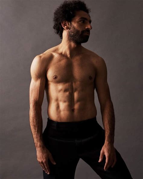 💓 Mohamed Salah Shirtless (1 Photo) | The Men Men