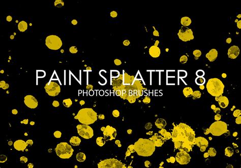 15 Incomparable paint splatter photoshop brushes You Can Get It Without A Penny - ArtXPaint ...