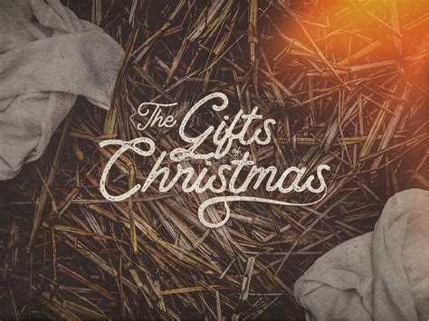 The Gifts of Christmas Church Christmas Graphics | Clover Media