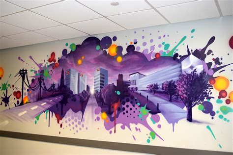 New Jersey Mural Artist: Hyatt Regency Graffiti Art Installation in NJ