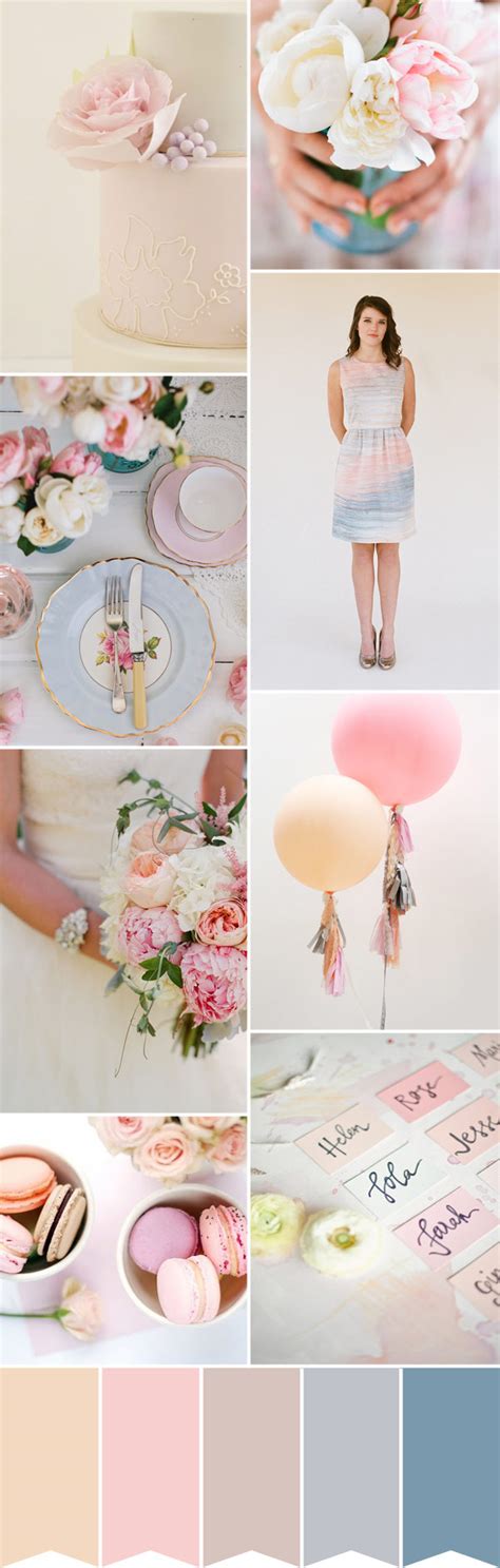 Pretty Pastel - Wedding Colour Palette for Spring and Summer 2013