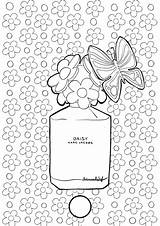 Perfume Coloring Pages sketch template