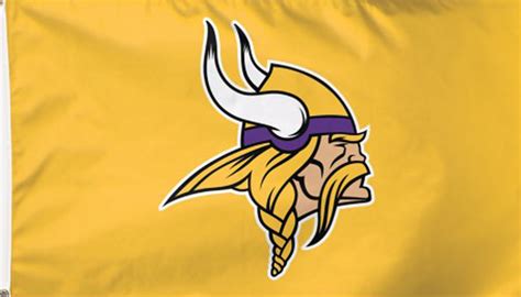 Minnesota Vikings Deluxe NFL Grommet Flag - DiscountDecorativeFlags.com