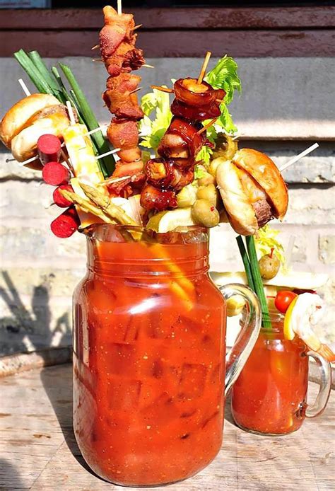 ultimate bloody mary garnishes