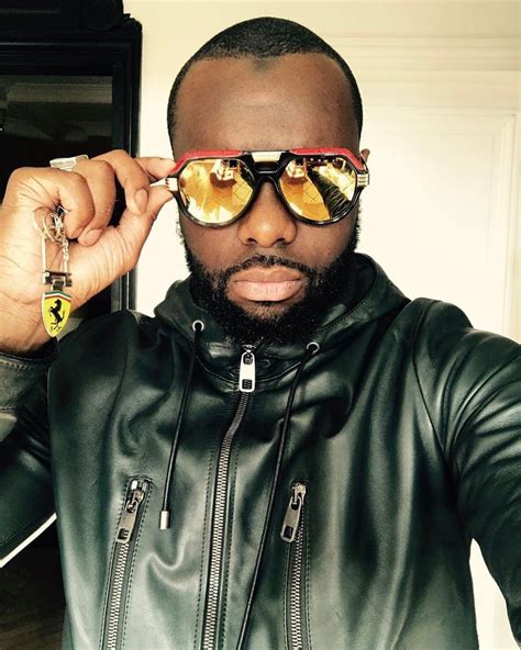 MAÎTRE GIMS with Cazal sunglasses