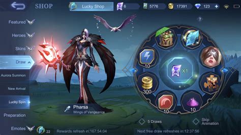 [Lucky Spin] Pharsa "Wings of Vengeance" is Available Now! : r ...