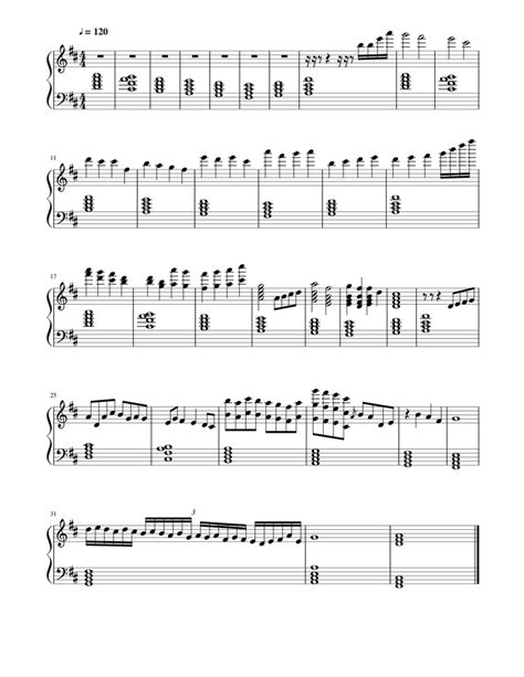 DM7 Sheet music for Piano (Solo) | Musescore.com