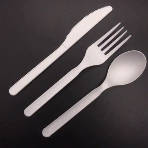 Cpla Disposable Airline Cutlery Set Toothpick,Fork,Knife,Spoon,Napkin - Buy Disposable Airline ...