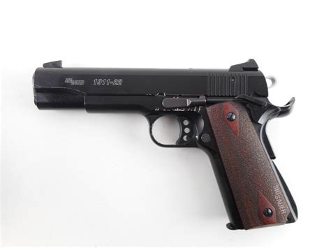 SIG SAUER , MODEL: 1911-22 , CALIBER: 22 LR - Switzer's Auction ...