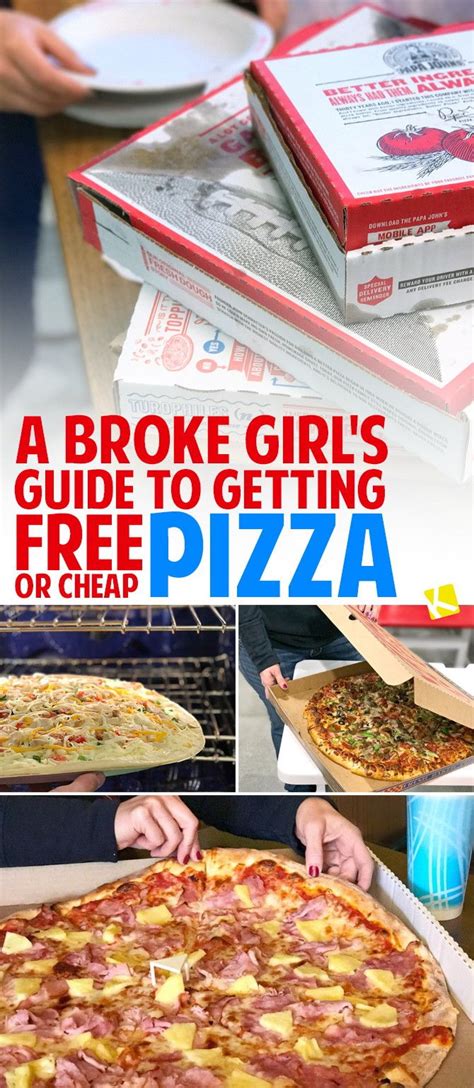 A Broke Girl's Guide to Getting Free or Cheap Pizza - The Krazy Coupon Lady Costco Pizza, Local ...