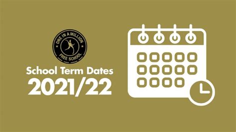 One In A Million - Reminder: OIAMFS 2021/22 School Term Dates