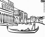 Gondolas In Venice Italy Coloring Page Sketch sketch template