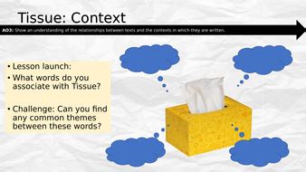 Tissue poetry analysis | Teaching Resources