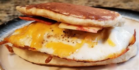 Pancake Breakfast Sandwich - Avidly Ravenous