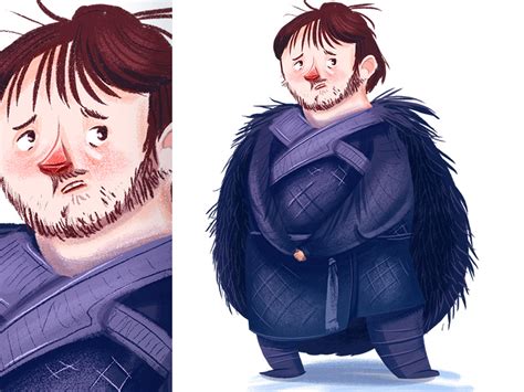 Samwell Tarly by Michelle Ouellette on Dribbble