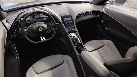 Ferrari Roma 2020 4K Interior Wallpaper | HD Car Wallpapers | ID #13923