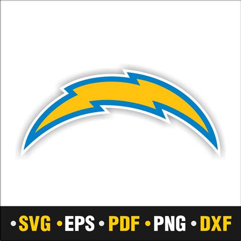 Los Angeles Chargers SVG, PDF, PNG, DXF, EPS - MasterBundles