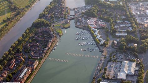 Preston Marina aerial photo | aerial photographs of Great Britain by ...